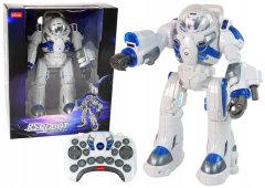 Lean-toys Dálkově ovládaný robot Spaceman Rastar White Strz