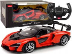 Lean-toys Auto R/C McLaren Senna Rastar 1:14 Red On Pil