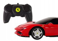 Lean-toys Auto R/C Ferrari SF90 Rastar 1:14 Red Pilot