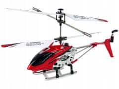 Lean-toys SYMA S107H RC vrtulník 2,4G červený