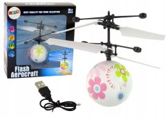 Lean-toys Svítící kouzelná koule ovládaná létající rukou