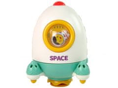 Lean-toys Vodní hračka Rocket Bath Mint