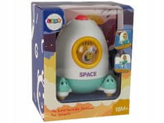 Lean-toys Vodní hračka Rocket Bath Mint