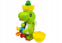 Lean-toys Dinosauří koupací mlýn chrlí vodu
