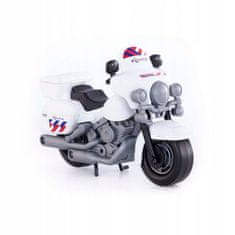 Lean-toys Policejní motor pro batole Polesie White 71682