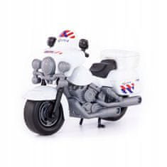 Lean-toys Policejní motor pro batole Polesie White 71682