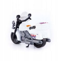 Lean-toys Policejní motor pro batole Polesie White 71682