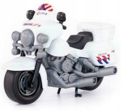 Lean-toys Policejní motor pro batole Polesie White 71682