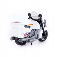 Lean-toys Policejní motor pro batole Polesie White 71682