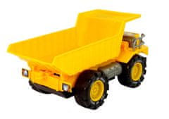 Lean-toys Velký sklápěč žluté stavební vozidlo