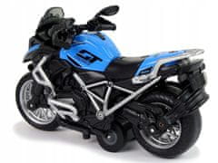 Lean-toys Motocykl GT Blue 1:14 Pull-Back Drive Sound