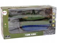 Lean-toys Vojenský Tank Na Camo Baterie Zvuk Led Sky