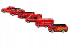 Lean-toys Automobilový hasičský sbor Resorak 1:64