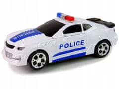 Lean-toys Policejní auto 2v1 Transformers Výstřely