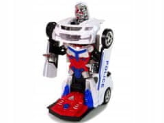 Lean-toys Policejní auto 2v1 Transformers Výstřely