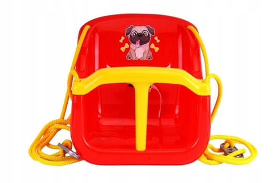 Lean-toys Red Bucket Swing 8119