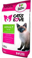 NATIVIA Cat´s love Adult kompletní krmivo pro kočky 1,5Kg