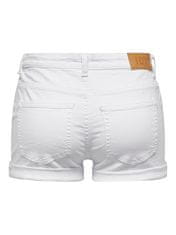 Jacqueline de Yong Dámské kraťasy JDYBLUME Tight Fit 15293951 White (Velikost L)