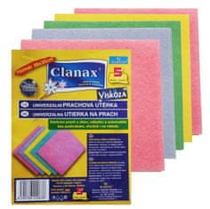 Clanax Utěrka viskóza 34x38cm, 110g - netkaná