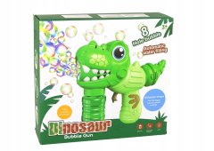 Lean-toys Dinosaur Green Liquid Bubble Machine