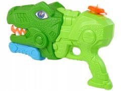 Lean-toys Vodní pistole Dinosaurus Tyrannosaurus 1400 ml Zelená