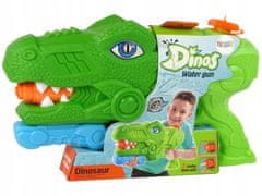 Lean-toys Vodní pistole Dinosaurus Tyrannosaurus 1400 ml Zelená
