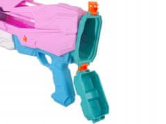 Lean-toys Vodní pistole 800 ml Růžová dostřel 8m