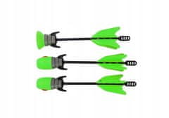 Lean-toys Set Bow 3 Arrows Sports Green 58 cm