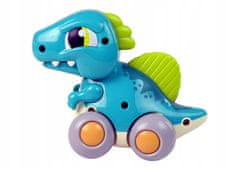 Lean-toys Dinosaurus na kolečkách Modrá figurka Spinosaura