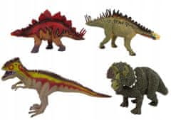 Lean-toys Obrovská sada dinosaurů 6 ks velkých modelových figurek