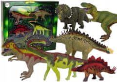 Lean-toys Obrovská sada dinosaurů 6 ks velkých modelových figurek