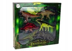 Lean-toys Obrovská sada dinosaurů 6 ks velkých modelových figurek