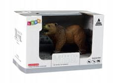 Lean-toys Sběratelská figurka Figurka medvěda hnědého