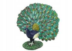 Lean-toys Sběratelská figurka Royal Peacock Animals Saint