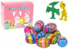 Lean-toys Velikonoční sada hraček Figurka velikonoční vajíčka Dinoz
