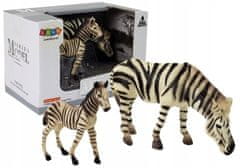 Lean-toys Sada figurek zvířat Afrika hroch zebra