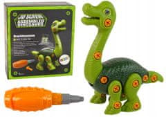 Lean-toys Dinosaurus Brachiosaurus Spinning Green