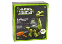 Lean-toys Dinosaurus Brachiosaurus Spinning Green