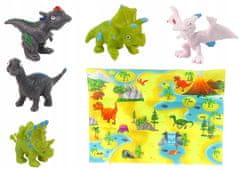 Lean-toys Sada na malování dinosauřích vajíček