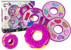 Lean-toys Donut Palette Oční Stíny Rtěnka pro děti