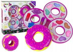 Lean-toys Donut Palette Oční Stíny Rtěnka pro děti