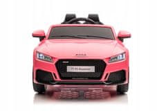 Lean-toys Dobíjecí vozidlo Audi TTRS růžové