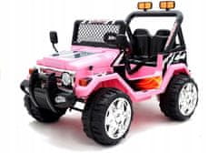 Lean-toys Dobíjecí Car Raptor Double Pink