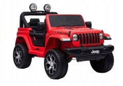 Lean-toys Bateriový vůz Jeep Rubicon 4x4 Red
