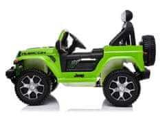 Lean-toys Bateriové auto Jeep Rubicon 4x4 Green