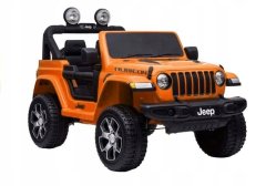 Lean-toys Bateriové auto Jeep Rubicon 4x4 Orange