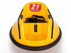 Lean-toys Vozidlo se žlutou baterií S2688