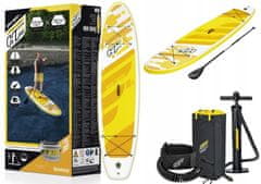 Bestway Sup Hydro-Force Board Yellow 320 x 76 x 12 cm 