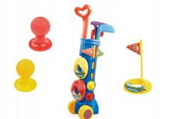Lean-toys Velký golfový set Minigolf + Golfo Trolley