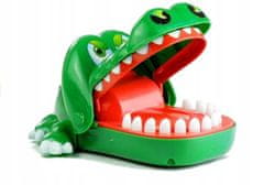 Lean-toys Rodinná dovednostní hra Krokodýl u zubaře